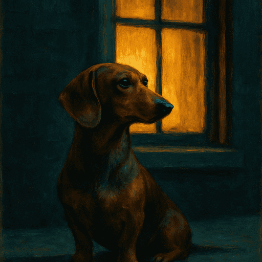 American Realist Night Window