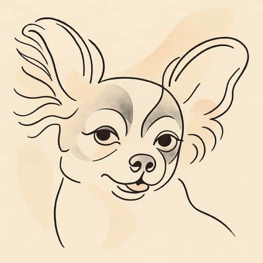 Modernist Line Portrait