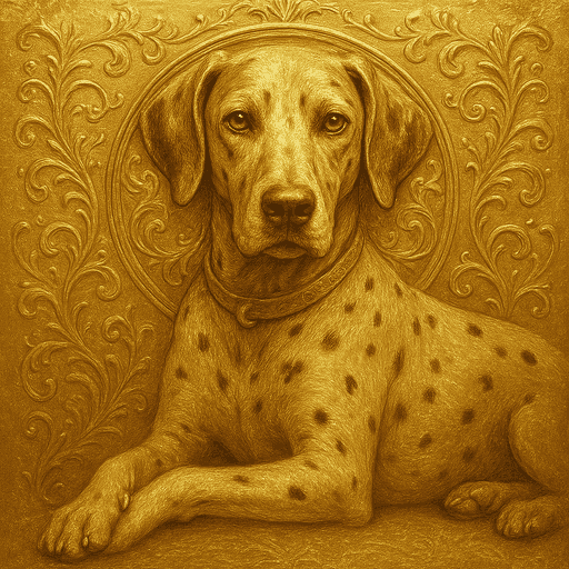 Gold-Encrusted Icon