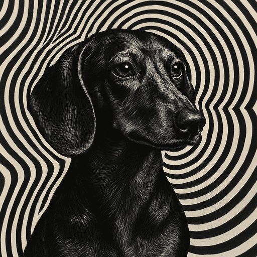 Op Art Optical Halo